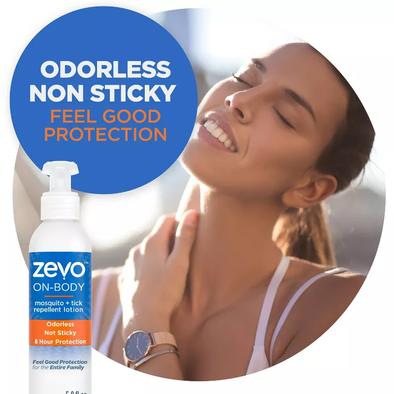Zevo On-Body Mosquito and Tick Repellent Lotion – 5.8oz - Image 3