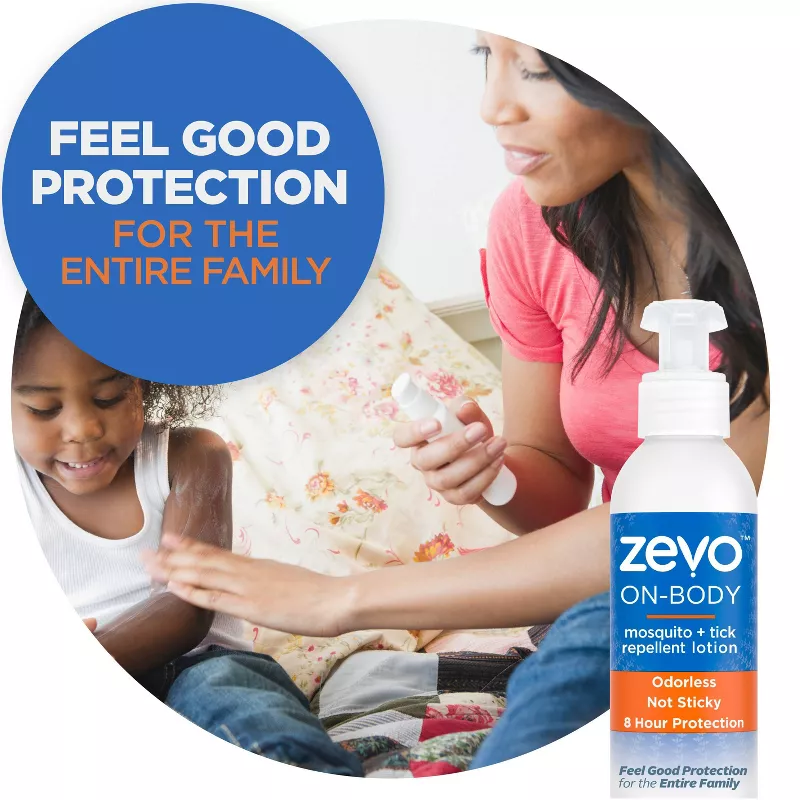 Zevo On-Body Mosquito and Tick Repellent Lotion – 5.8oz - Image 4