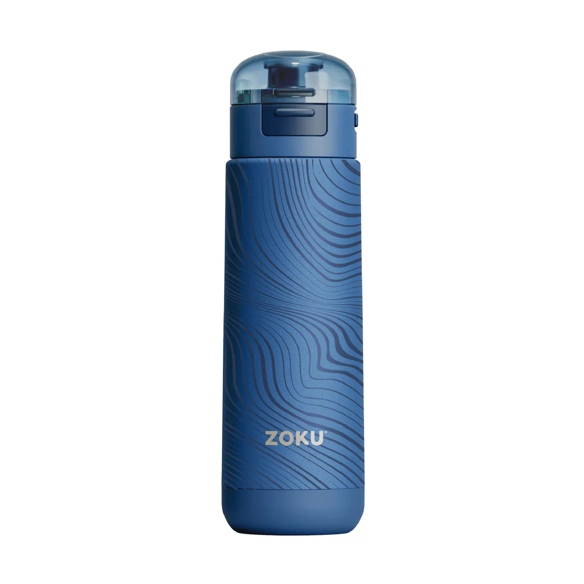 Zoku Flip-Top Vacuum Sealed Stainless Steel Sports Bottle - 18oz – Blue Wave