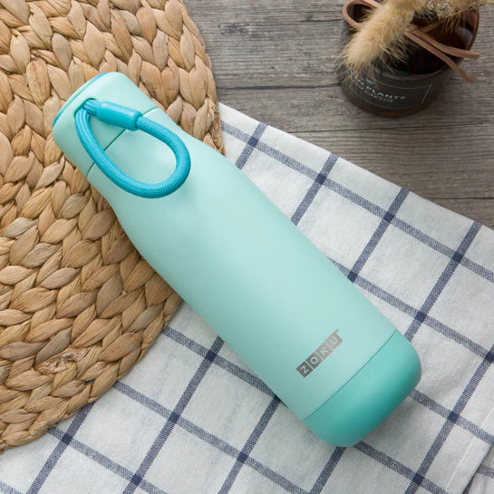 Zoku Stainless Steel Bottle - 18oz – Aqua - Image 4